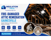 Fire-Damaged Attic Remediation Gainesville