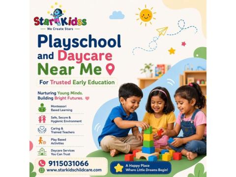 Playschool and Daycare Near Me for Trusted Early Education