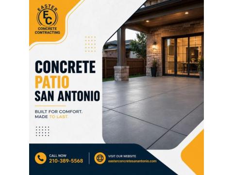 Concrete Patio San Antonio