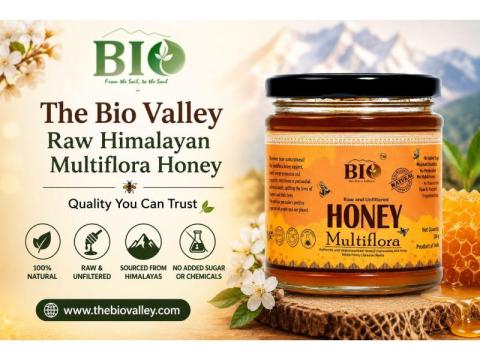 The Bio Valley Raw Himalayan Multiflora Honey – Quality You Can Trust