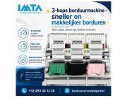 3-kops borduurmachine – sneller en makkelijker borduren