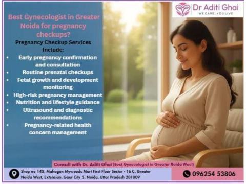 Best Gynecologist in Greater Noida for Pregnancy Checkups