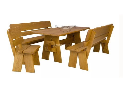 Premium Holz Gartenmöbel Set aus Massivholz – Direkt vom Hersteller!