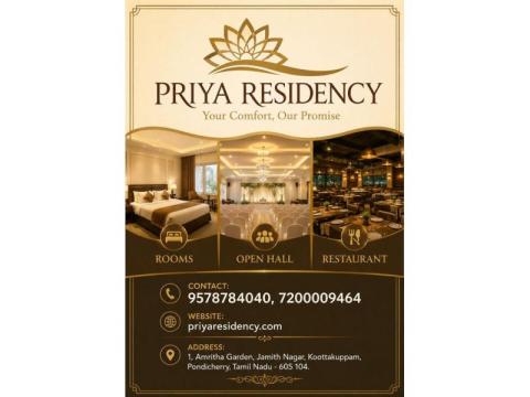 Do you Search for Banquet Halls in Pondicherry with cheap price?