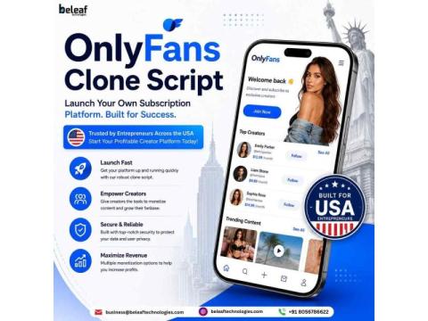 Build the Next Level Revenue Platform With Onlyfans Clone