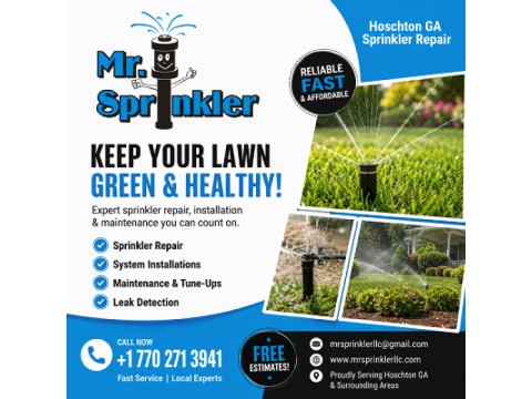 Hoschton GA Sprinkler Repair