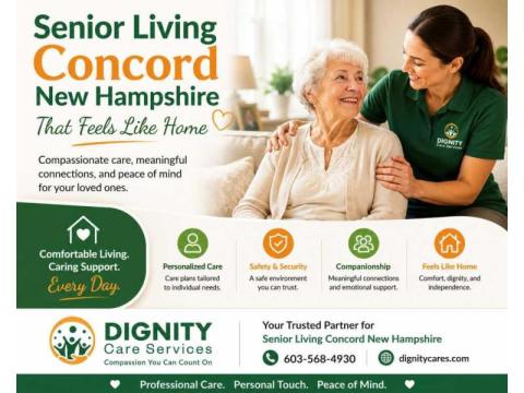 Senior Living Concord New Hampshire That Feels Like Home