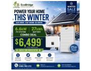 Power Your Home This Winter with Solar + Battery!