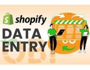 Shopify Data Entry Services for Accurate Products