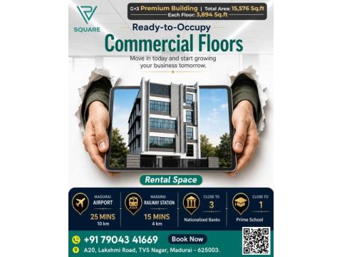 Need a Commercial Building for Rent in Madurai?