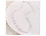 Buy Seasons Jewelry Silver Strand Chain Necklace for Special Gift - A Coastal Christmas