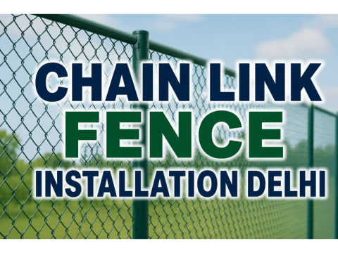 Chain Link Fence Installation Delhi | FenceXPro – Trusted Fencing Solutions