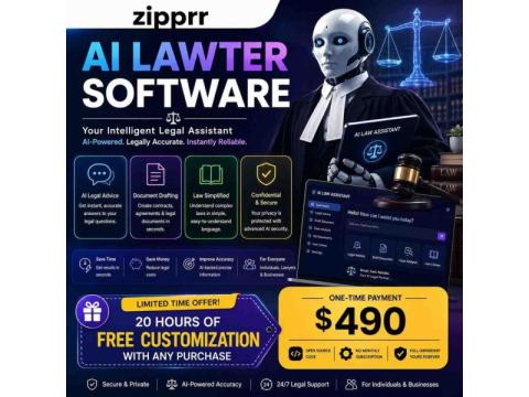 AI Lawyer App by Zipprr — Build a Smart Legal Assistant Business