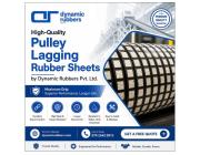 High-Quality Pulley Lagging Rubber Sheets by Dynamic Rubbers Pvt. Ltd.