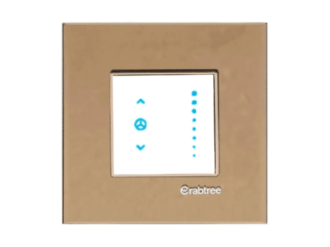 Crabtree Signia Smart Fan Regulator White | ACWAW007