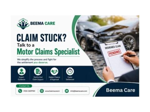 Claim Stuck? Talk to a Motor Claims Specialist