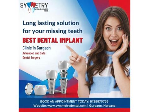 Best Dental Implant Clinic in Gurgaon for Permanent Solutions