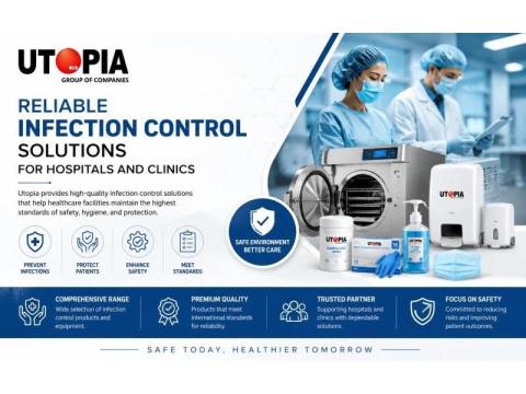 Reliable Infection Control Solutions for Hospitals and Clinics