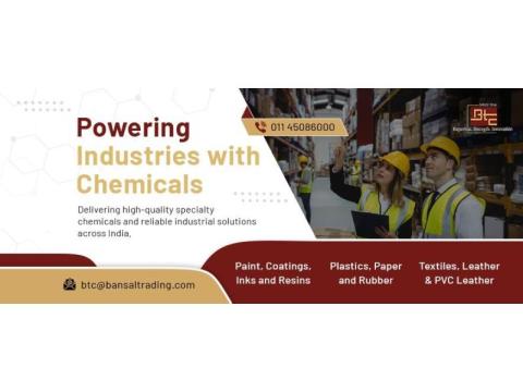 Industrial Chemical Supply Solutions for Manufacturers in India