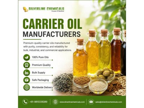Carrier Oil Manufacturers Premium Quality Solutions