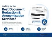 Looking for the Best Document Redaction & Anonymisation Services?