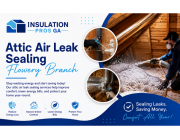 Attic Air Leak Sealing Flowery Branch