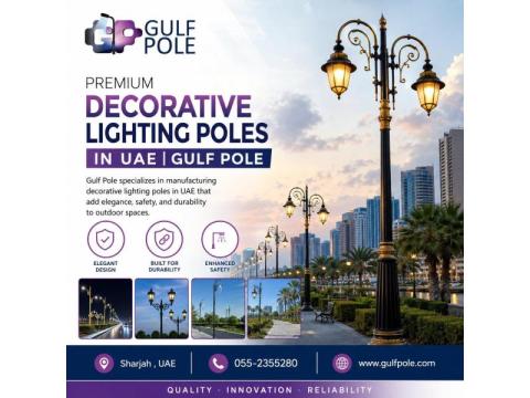 Premium Decorative Lighting Poles in UAE | Gulf Poleq