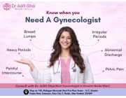 Know When You Need A Gynecologist Dr Aditi Ghai, Greater Noida West