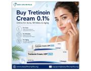Buy Tretinoin 0.1% Cream for Smooth & Even Skin Tone