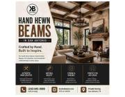 Hand Hewn Beams in San Antonio