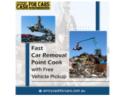 Fast Car Removal Point Cook with Free Vehicle Pickup