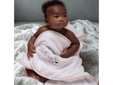 Buy Luxury Yellow Hooded Baby Towel for Newborn Bath