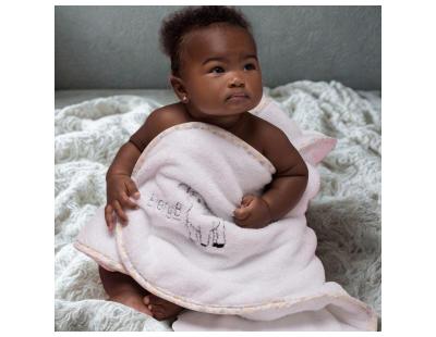 Buy Luxury Yellow Hooded Baby Towel for Newborn Bath