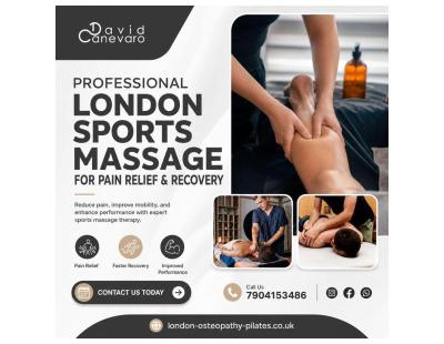 Professional London Sports Massage for Pain Relief & Recovery