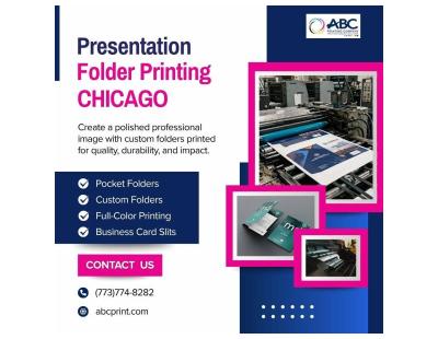 Presentation Folder Printing in Chicago