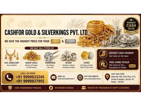 Looking To Sell Old Silver? Cash For Silver In Noida