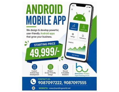 Are You looking for best Android App Development company Chennai ?