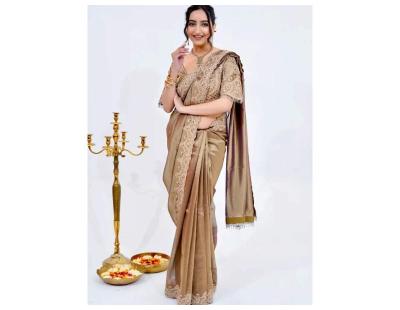 Premium Gold Kundan Banarasi Saree Range