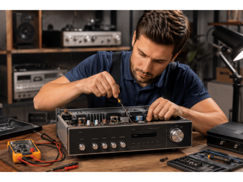 Reparatur von HiFi Geräten – Schneller Elektroservice