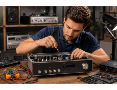 Reparatur von HiFi Geräten – Schneller Elektroservice