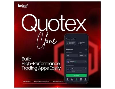 AI-Driven Quotex Clone App Development for Smarter Trading