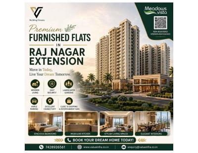 Furnished Flats in Raj Nagar Extension for Comfort