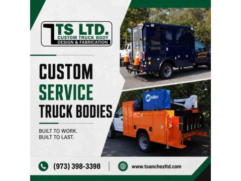 Custom Service Truck Bodies Built for Every Job