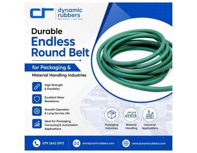 Durable Endless Round Belt for Packaging & Material Handling Industries