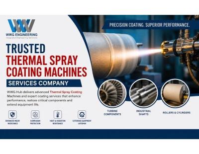 Trusted Thermal Spray Coating Machines Services Company