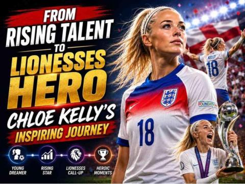 From Rising Talent to Lionesses Hero: Chloe Kelly's Inspiring Journey