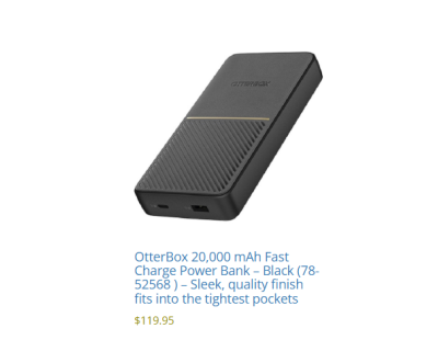 Power Bank Online CBD | Power Banks Australia | AMT Electronics