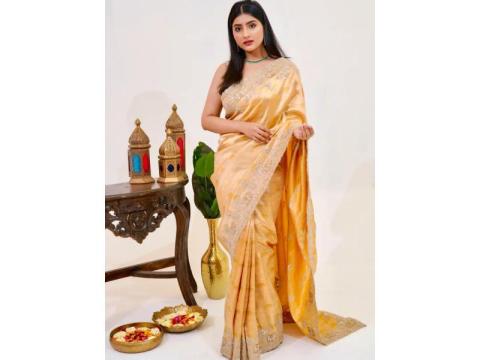 Plain Satin Sarees Online for Festive & Everyday Wear