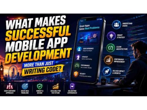 What Makes Successful Mobile App Development More Than Just Writing Code?