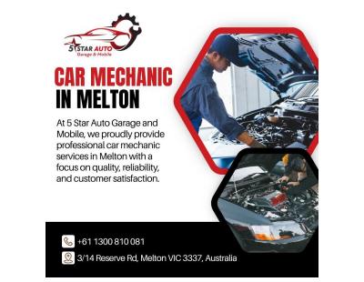 Professional Car Mechanic in Melton | 5 Star Auto Garage and Mobile